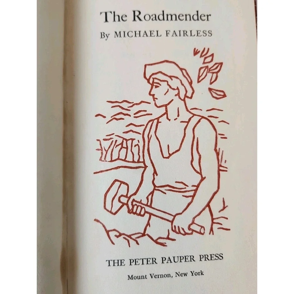 The Roadmender by Michael Fairless Hardcover US 1st Edition Very Good 1900s Rare